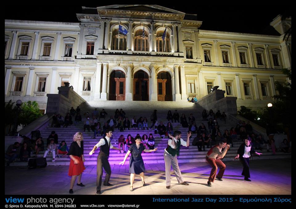 Χορευτικό των Chorus Girls των Athens Lindy Hop από την εκδήλωση Vaudeville 2014 (φωτό: αρχείο ALH).